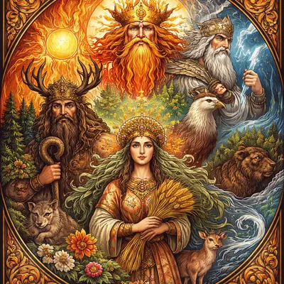 Боги — покровители дней недели