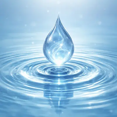 Вода это тоже энергоструктура и она является связующим звеном от более